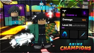 I Opened A GODLY Giyu Cosmic | Anime Champion Simulator | Update 1