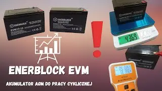 Test akumulatora Enerblock EVM do pracy cyklicznej
