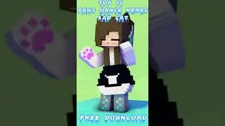 TOP 10 PAWS DANCE MEMES | SAD CAT MINECRAFT ANIMATIONS