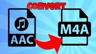 how to convert aac to m4a