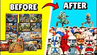 I Built EVERY LEGO Star Wars Battle Pack...