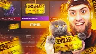 🔥ТРЕЙД ДО НАКЛЕЙКИ BIOHAZARD | ЗА ОДИН ДЕНЬ / ТРЕЙД В STANDOFF 2 | СТЕНДОФФ2