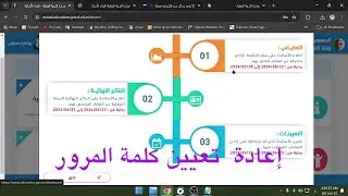 مشاكل كلمة المرور في فضاء الأساتذة