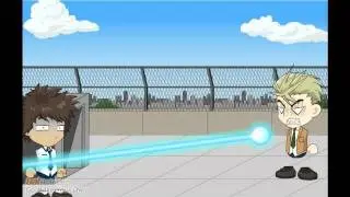 school bully gets schooled DBZ style