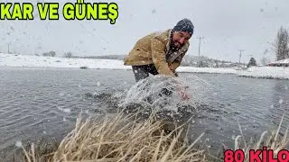 BİR GÜN KAR BİR GÜN GÜNEŞ !! EMEKTAR ÖZĞÜR..SAKAT DOĞUM.80 KĞ GELDİ