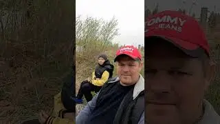 на рыбалке 