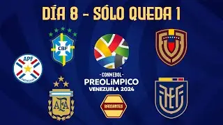 DÍA 8 - SÓLO QUEDA UN CUPO AL CUADRANGULAR | CONMEBOL PREOLÍMPICO 2024