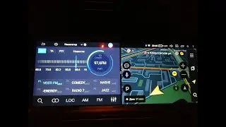 Разделение экрана на Android магнитоле