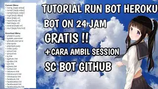 CARA RUN BOT HEROKU? MUDAH !! ||BAYU OFC