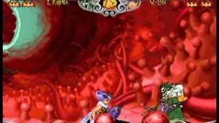 Darkstalkers Resurrection: Crow (L. Raptor) vs Noel (Q.Bee)