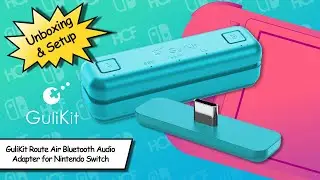 GuliKit Route Air Bluetooth Audio Adapter for Nintendo Switch | Unboxing & Setup