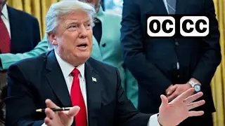 2016, January 4 - Donald Trump political ad- closed captioned