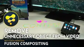 REMOVE UNNECESSARY OBIECT FROM VIDEO - Fusion Studio.