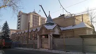 Ул пушкина от пр. Ленина до пр. Социалистического. Январь 2018