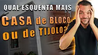 Bloco de Concreto vs  Tijolo Cerâmico: qual esquenta mais? I BOM de OBRA