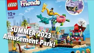 Lego Friends SUMMER 2023 Beach Adventure Park LEAK / Reveal | Awesome Functions! 🏖️ 41737