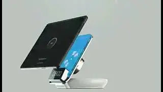 3 in 1 Wireless Charger Night Lamp and Clock