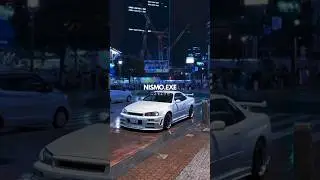 🎵 Song: ‘R34 IN JAPAN’ by NISMO.EXE 🎌 (available on all music streaming platforms) #carmusic