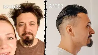 Cut Husband's Hair - EASY TUTORIAL!