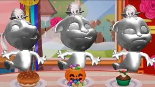 My Talking Tom Friends | Food Reactions & Leafy Onesie Dress up Part 19 | IOS App & Android Games