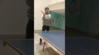 आपका दोस्त टेबल टेनिस खेलता हुआ।#tabletennis ‎@erkushdwivedi99 