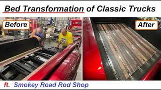 ~GORGEOUS~ Custom Truck Bed Installed on 1966 C10 - Smokey Road Rod Shop