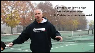 How to Perfect the Underhand Serve in Pickleball