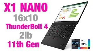 Lenovo X1 Nano EVO | The Dream Ultra Portable & X1 Fold