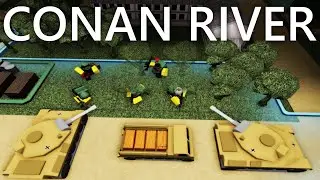 CONAN RIVER in Roblox Noobs in Combat Woodland Warfare