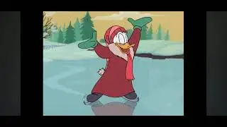 Donald Tries to Ice Skate ⛸️ 