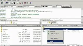 Managing files in FileZilla - Canadian Web Hosting