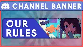 EASY FUN DISCORD BANNER | FREE TUTORIAL TEMPLATE PHOTOSHOP