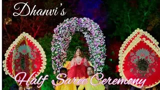 Dhanvi's Saree Ceremony Show Reel