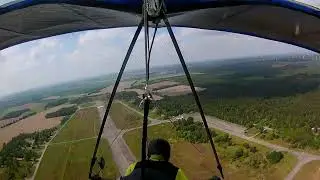 Back on my wing. Training tows.