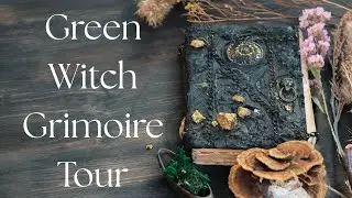Green Witch Grimoire Tour | A Peek Inside My Updated Herbal Magic Book
