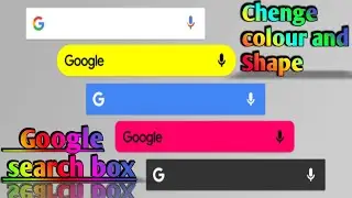 🔴 customise your Google search bar in any phone// change the colour of your Google 💯//live proof