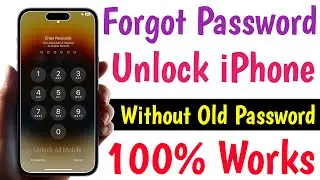 Unlock iPhone Without Passcode | Reset iPhone Passcode Without Computer | Forgot iPhone Passcode