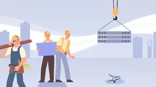 Accidente de drones en la construcción - Piloto de drones con plena autoridad y responsabilidad - SP