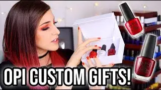 OPI Custom Nail Polish Gift Swatches and Review || KELLI MARISSA