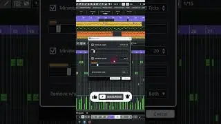Delete notes below certain velocity | Cubase pro tips