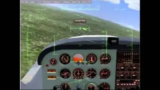 FlightGear tutorial 13 - Учебное видео 13 - Закрылки 20 - двигатель