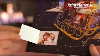 25-Bild-Adventskalender mit eigenen Fotos - PrintPlanet.de