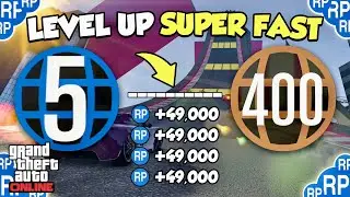 NEW FAST WAY To Level Up in GTA 5 Online! (BEST EVER RP & MONEY GUIDE)