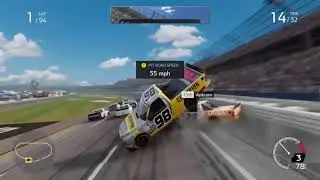 Nascar Heat 5 Crashes [15 Mins Long]
