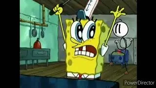 Henry Stickmin's Distraction Dance Scares SpongeBob