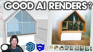 SketchUp Renderings with Veras AI - ARE THEY GOOD?