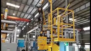 Electric water heater cap fittings wleidng machine