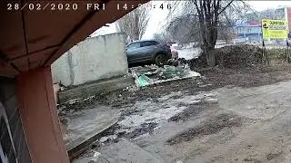 АВАРИЯ, СНОС ЗАБОРА