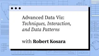 Advanced Data Visualization: Techniques, Interaction, and Data Patterns
