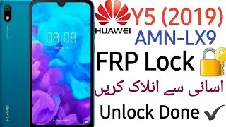 amn-lx9 frp 9.0.1 | Y5 2019 google account remove